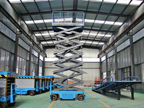 移動剪叉升降機